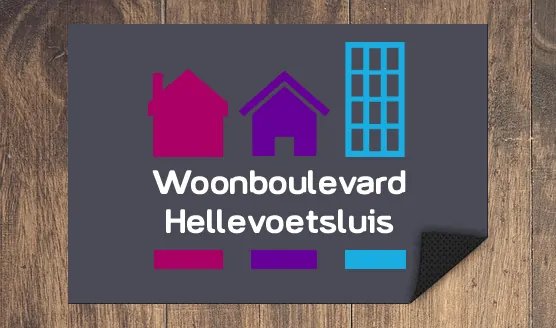 Logomat 200 x 300 cm voor buiten